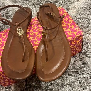Size 10 1/2 Tory Burch slides